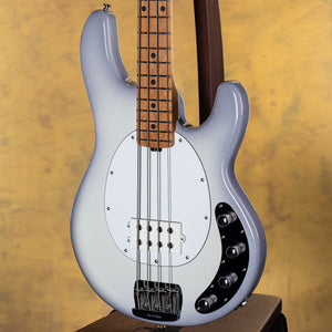 DEMO Ernie Ball Music Man StingRay Special H Snowy Night Bass Guitar (708)