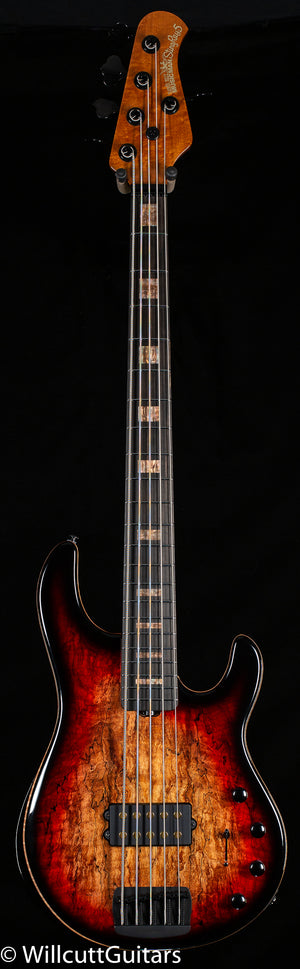 Ernie Ball Music Man StingRay 5 35th Anniversary Spalted Sunburst (745)