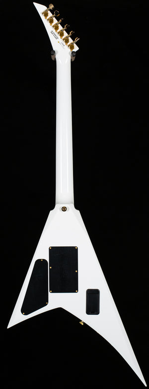 Jackson MJ Series Rhoads RR24MG Ebony Fingerboard White with Black Pinstripes (159)