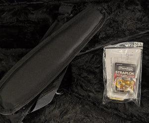 Jackson MJ Series Rhoads RR24MG Ebony Fingerboard White with Black Pinstripes (159)