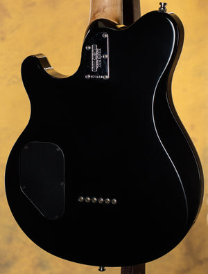 2003 Ernie Ball Music Man Axis Super Sport HH Hardtail Black Cherry Burst