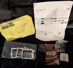 2017 Ernie Ball Music Man Luke III Bodhi Blue