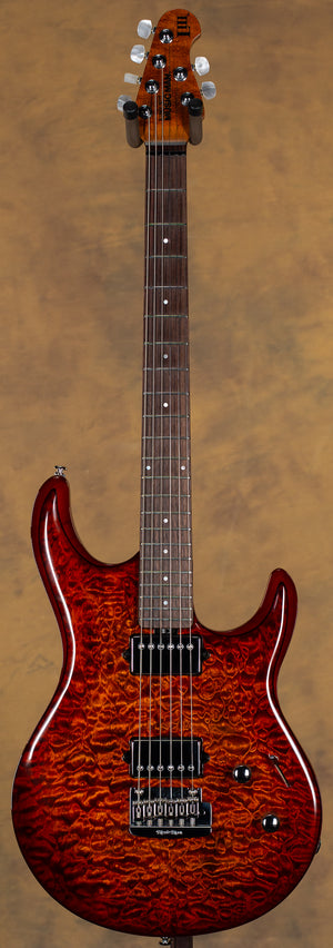 2018 Ernie Ball Music Man BFR Luke III HH Hazel Burst Quilt