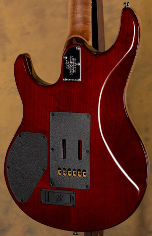 2018 Ernie Ball Music Man BFR Luke III HH Hazel Burst Quilt