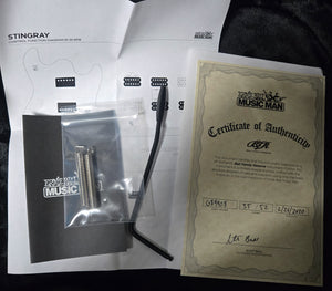 Ernie Ball Music Man BFR StingRay Guitar Brilliant Blue New Old Stock (908)