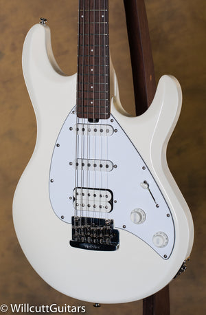 Ernie Ball Music Man Silhouette Special HSS Trem White, Rosewood