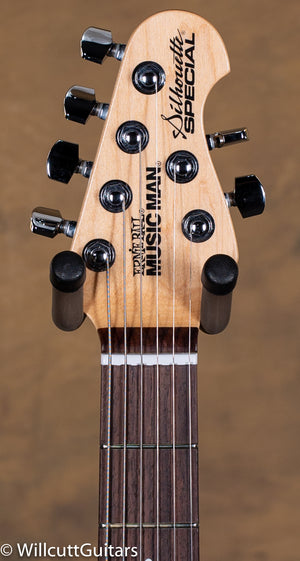 Ernie Ball Music Man Silhouette Special HSS Trem White, Rosewood