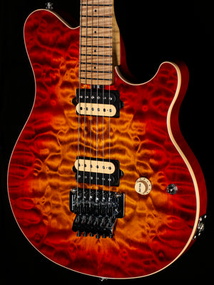 Ernie Ball Music Man Willcutt Limited Axis Lava Burst Quilt (193)