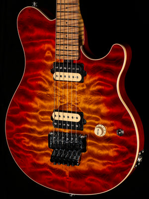 Ernie Ball Music Man Willcutt Limited Axis Lava Burst Quilt (753)