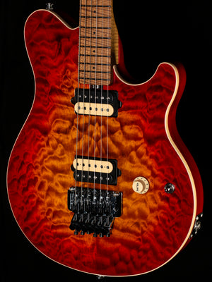 Ernie Ball Music Man Willcutt Limited Axis Lava Burst Quilt (495)