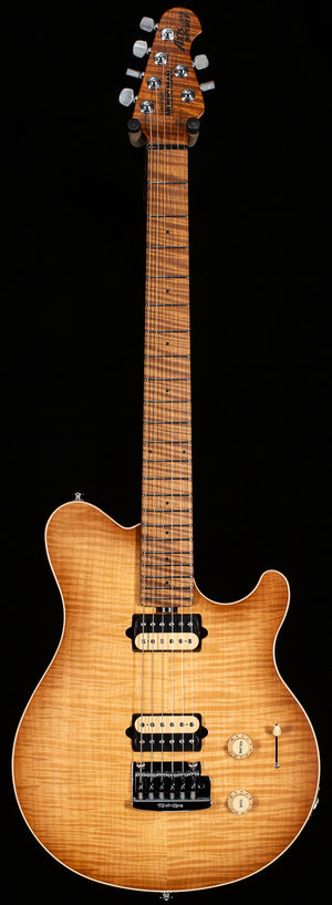 Ernie Ball Music Man Axis Super Sport HH Honey Pot Flame (064)