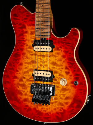 Ernie Ball Music Man Willcutt Limited Axis Lava Burst Quilt Floyd Rose (229)