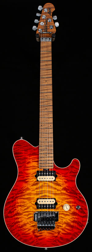 Ernie Ball Music Man Willcutt Limited Axis Lava Burst Quilt Floyd Rose (651)