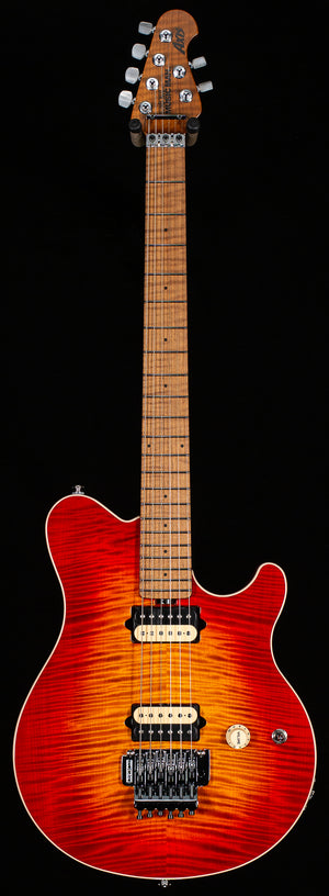 Ernie Ball Music Man Willcutt Limited Axis Lava Burst Quilt Floyd Rose (829)