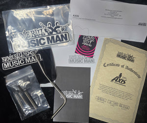 Ernie Ball Music Man 30th Anniversary Axis Trans Black Quilt (674)