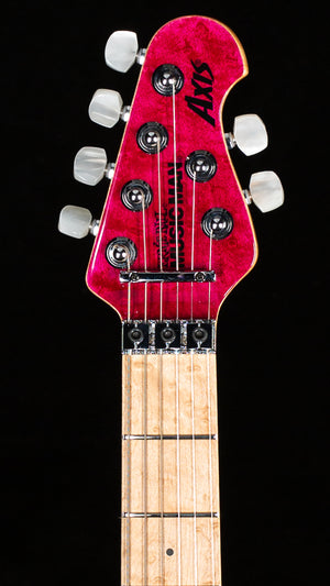 Ernie Ball Music Man 30th Anniversary Axis Trans Pink Quilt (895)