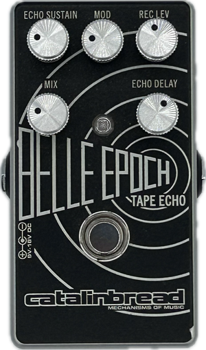 Catalinbread Belle Epoch Delay (Black/Silver)