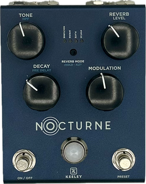 Keeley Nocturne Andy Timmons Reverb Pedal
