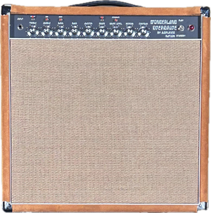 Amplified Nation Wonderland Overdrive Golden Brown Suede 1x12 Combo