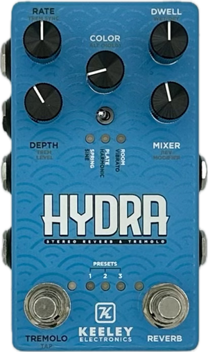 Keeley Hydra Reverb and Tremolo