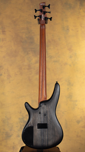 2021 Ibanez SR605E 5 String Bass Black Stained burst