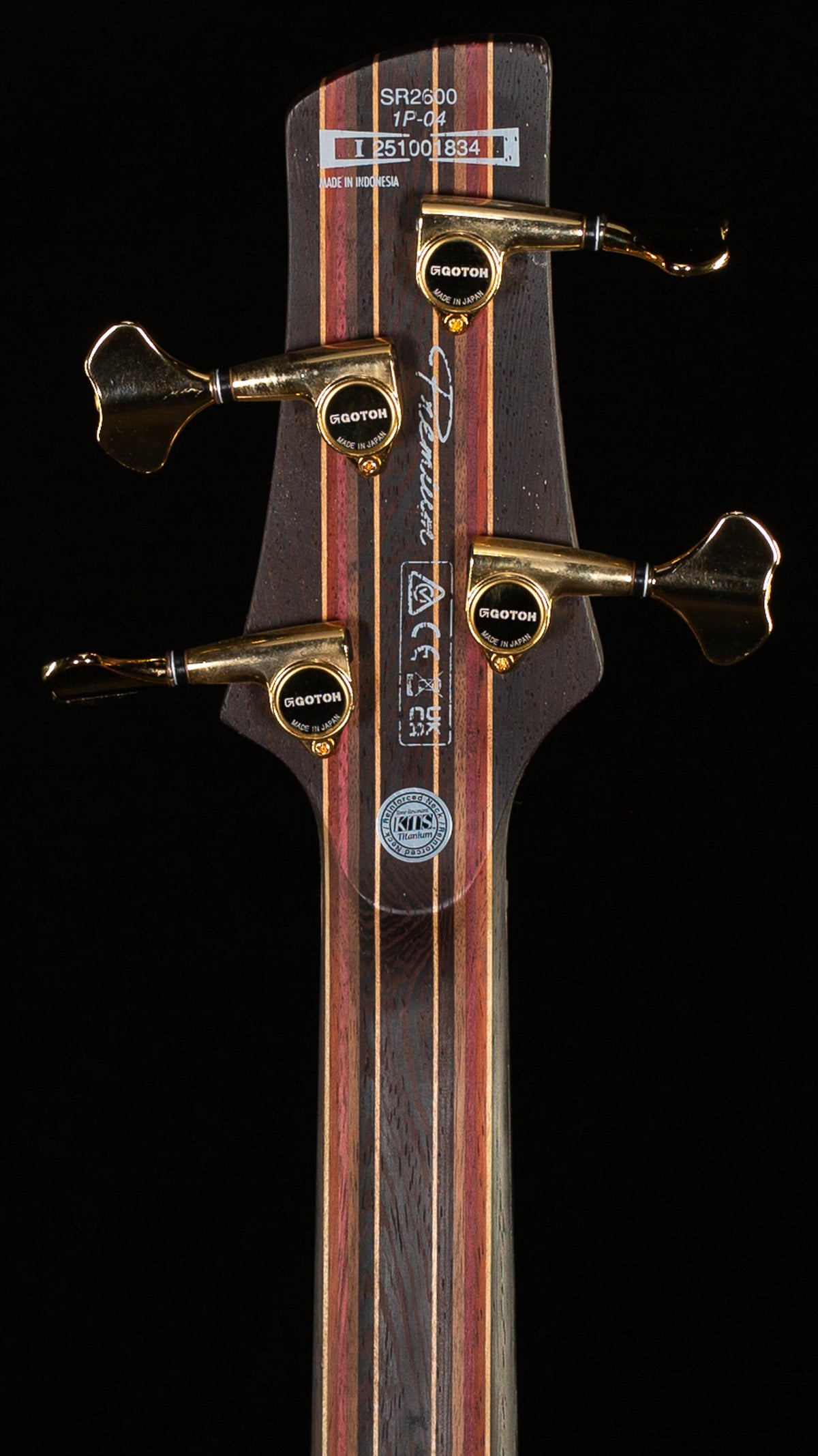 Ibanez Premium SR2600 Bass Cerulean Blue Burst (834)