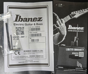 Ibanez Iron Label AZ41B1 Black Flat (391)