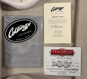 Collings I-30 LC Guitar Blonde Aged ThroBaks (738)