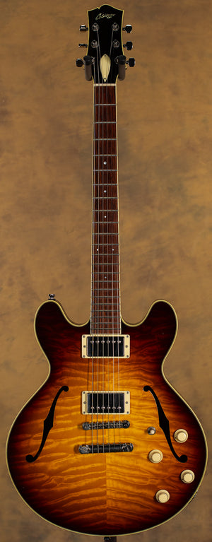 Collings I-35 Deluxe Quilt Tobacco Sunburst
