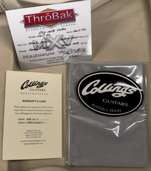 Collings I-35 LC Vintage Jet Black Bigsby Tremolo (517)