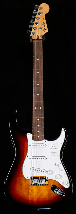 Fender Standard Stratocaster Laurel Fingerboard White Pickguard 3-Color Sunburst (487)