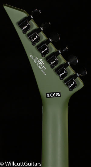 Jackson X Series Soloist SL3X DX Laurel Fingerboard Matte Army Drab (073)