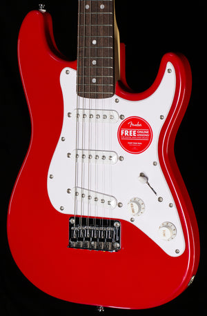 Fender Mini Stratocaster Laurel Fingerboard White Pickguard Dakota Red (300)