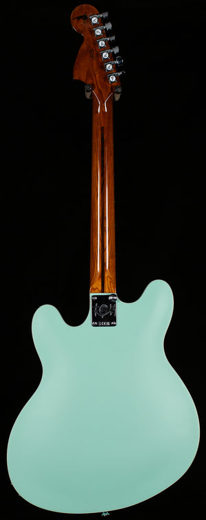 Fender Tom DeLonge Starcaster, Rosewood Fingerboard Satin Surf Green (456)