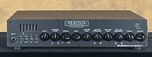 Mesa Subway D-800 Plus 800-Watt Bass Amp Head