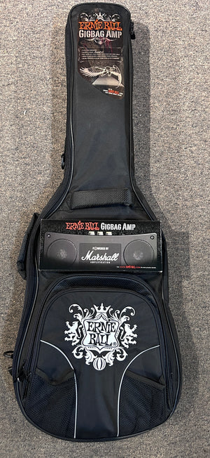 Ernie Ball Gig Bag with Onboard Marshall Amp