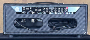 Welagen Ultraphonix/Vibroverb Head Black Carbon Fiber Tolex