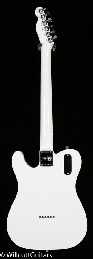Fender John 5 Ghost Telecaster, Maple Fingerboard, Arctic White (235)