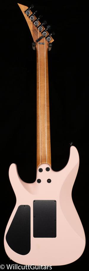 Jackson American Series Virtuoso Streaked Ebony Fingerboard Satin Shell Pink (762)