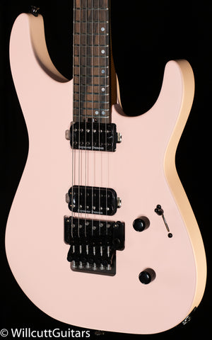 Jackson American Series Virtuoso Streaked Ebony Fingerboard Satin Shell Pink (762)