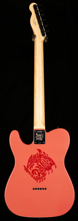 Fender Monster Hunter Rathalos Telecaster Rosewood Fingerboard Rathalos Red (594)
