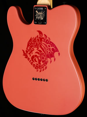 Fender Monster Hunter Rathalos Telecaster Rosewood Fingerboard Rathalos Red (594)