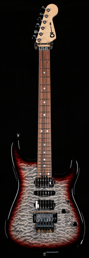 Charvel MJ San Dimas Style 1 HSH FR PF QM Midnight Glow (294)
