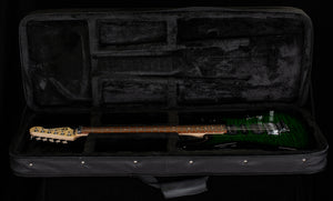 Charvel MJ San Dimas Style 1 HSH FR PF QM Transparent Green Burst (325)