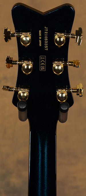 2021 Gretsch G6136TG Players Edition Falcon Hollow Body with String-Thru Bigsby Midnight Sapphire
