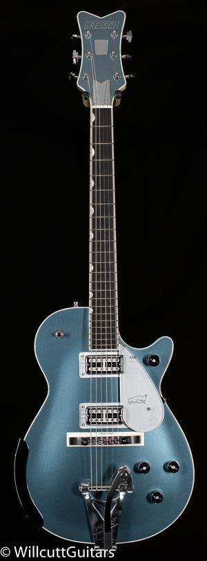 Gretsch G6134T-140 LTD 140th Double Platinum Penguin Bigsby Two-Tone Platinum (189)