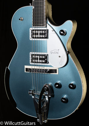 Gretsch G6134T-140 LTD 140th Double Platinum Penguin Bigsby Two-Tone Platinum (189)