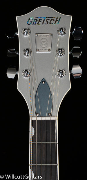 Gretsch G6118T-140 LTD 140th Double Platinum Anniversary Bigsby Two-Tone Pure Platinum/Stone Platinum (103)