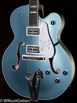 Gretsch G6136T-140 LTD 140th Double Platinum Falcon Bigsby Two-Tone Stone Platinum/Pure Platinum (385)