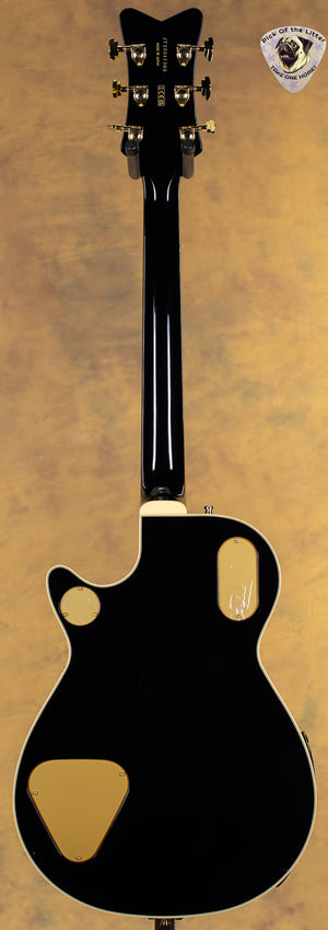 2023 Gretsch G6134TG Limited Edition Paisley Penguin with String-Thru Bigsby Black Paisley